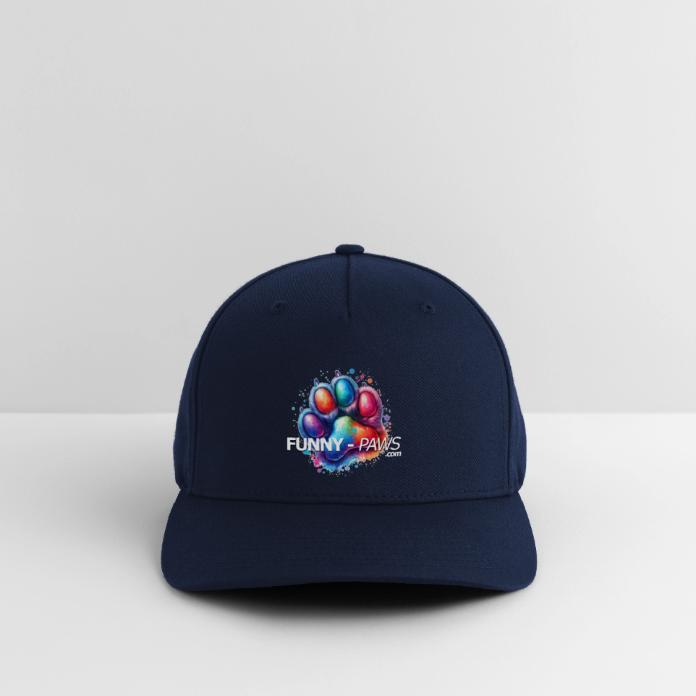 FUNNY PAWS - Flexfit Cap - Navy