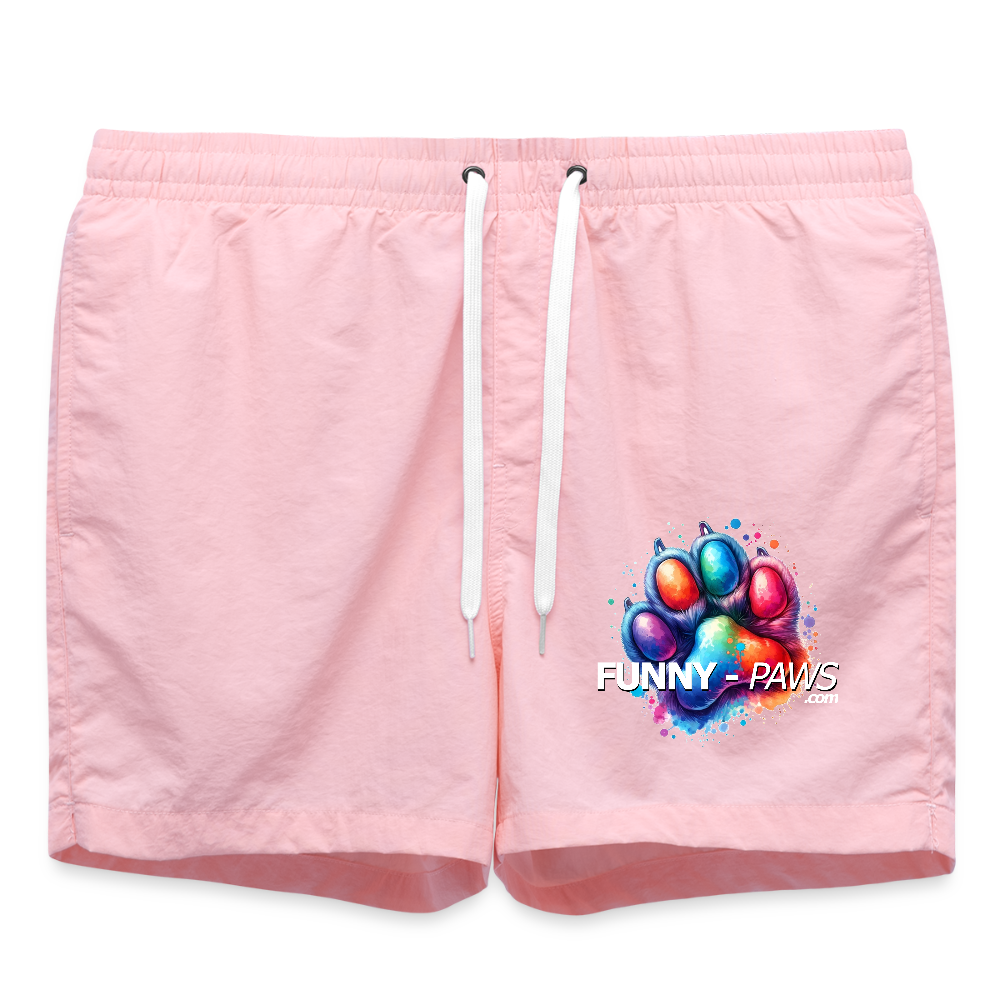 FUNNY PAWS - Badeshorts - Pink