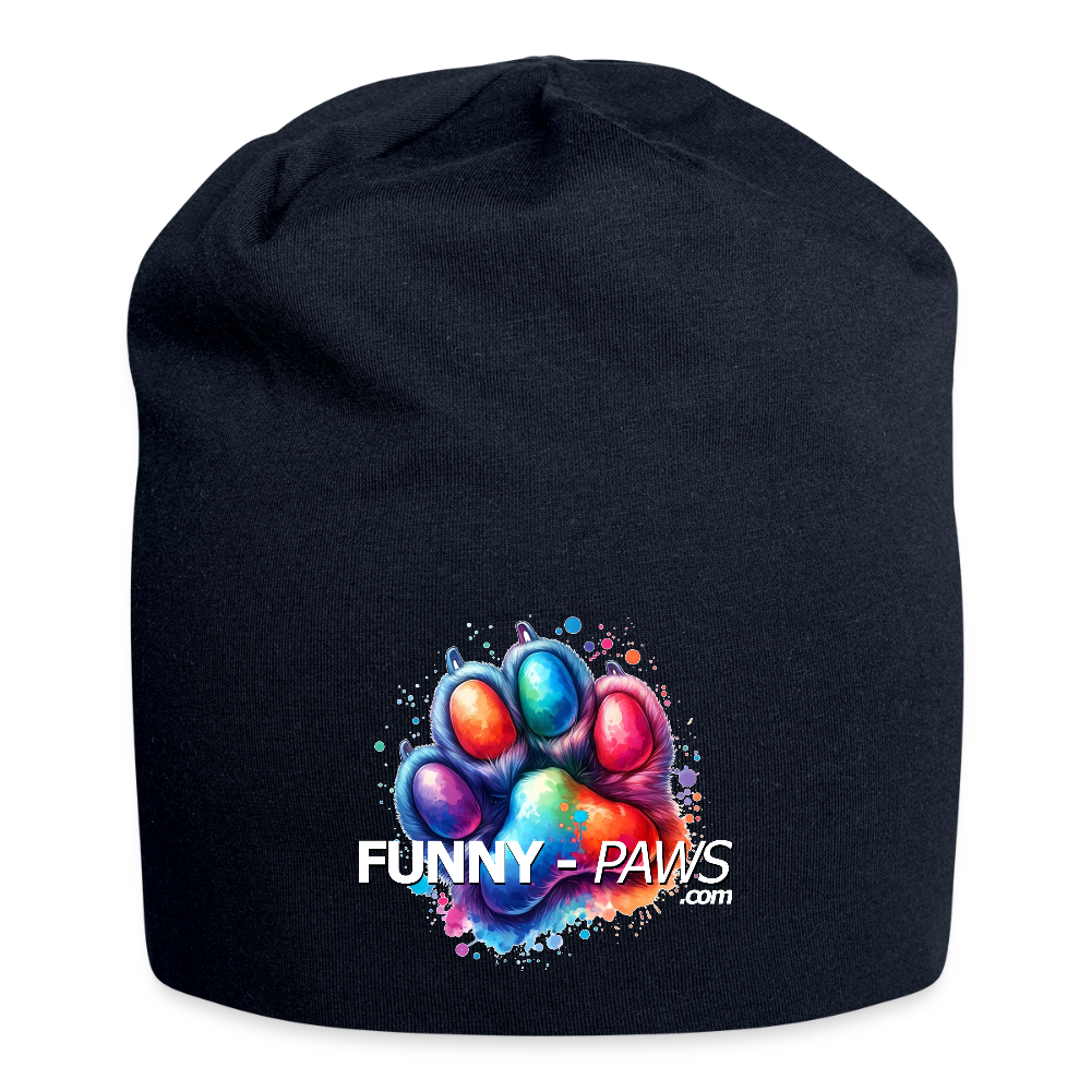 FUNNY PAWS - Jersey-Beanie - French Navy