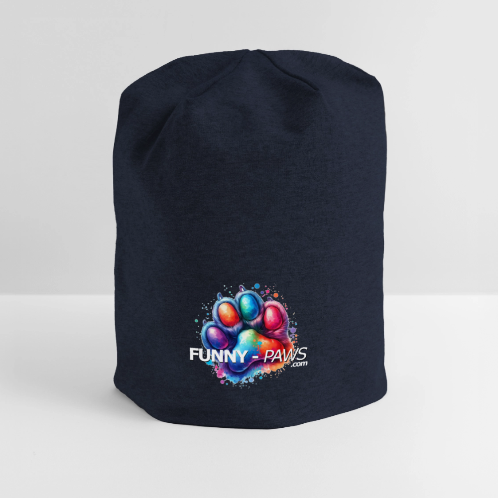 FUNNY PAWS - Jersey-Beanie - French Navy