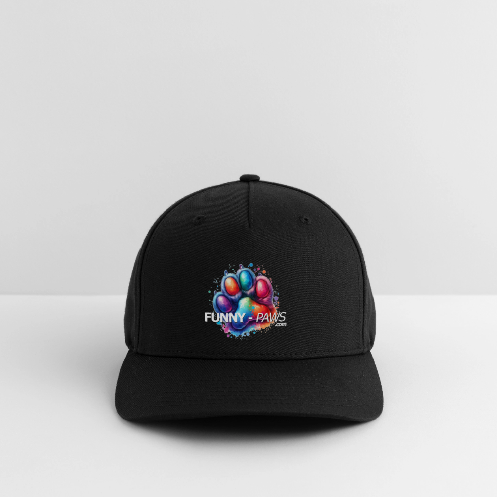 FUNNY PAWS - Flexfit Cap - Schwarz