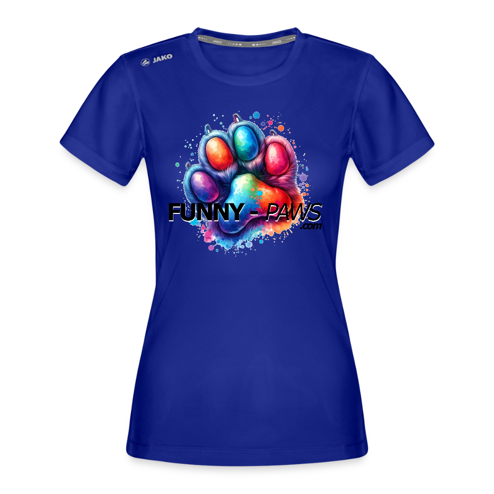 FUNNY PAWS - JAKO Frauen T-Shirt Run 2.0 - Royalblau