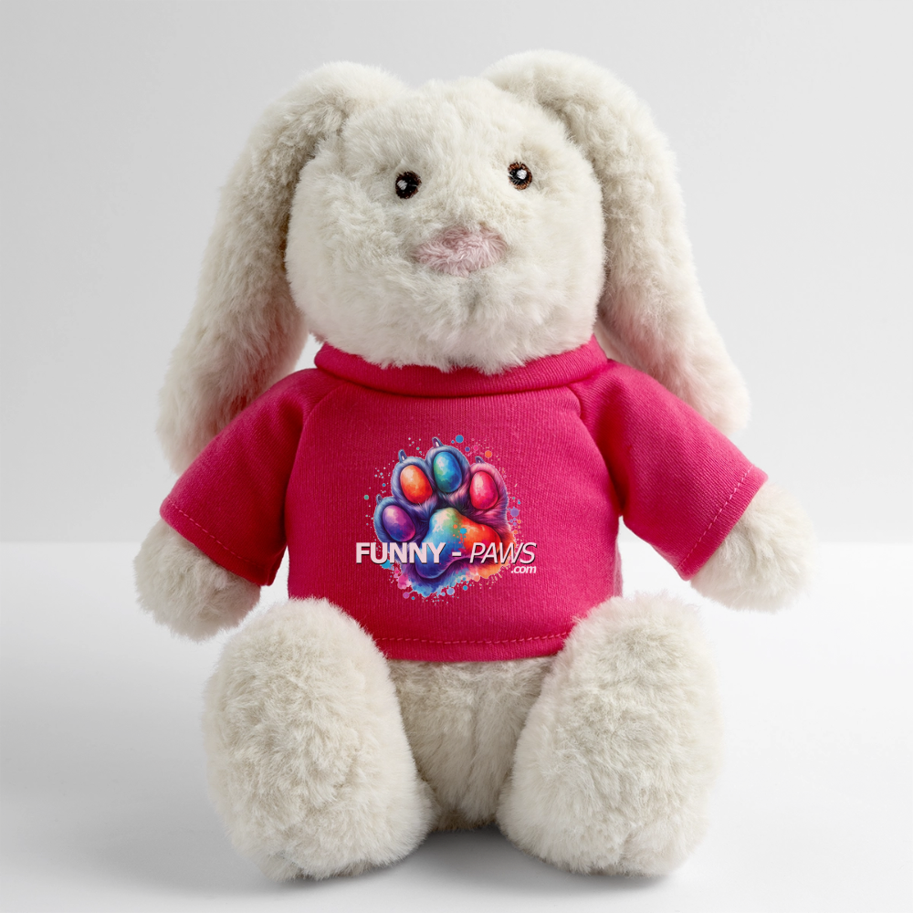 FUNNY PAWS - MiniFeet® RecycelHase® Creme - Pink