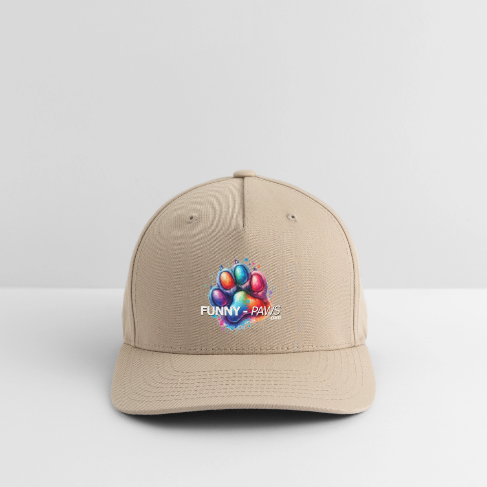 FUNNY PAWS - Flexfit Cap - Khaki