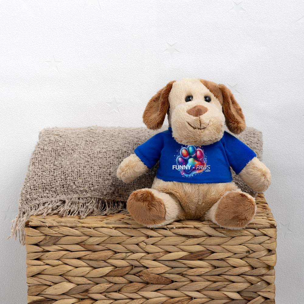 FUNNY PAWS - MiniFeet® Hund Helge - Königsblau