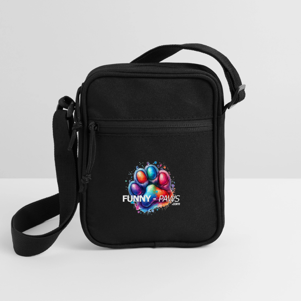 FUNNY PAWS - Cross Bag - Schwarz