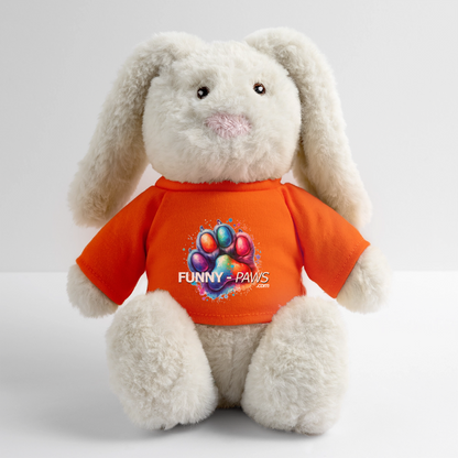 FUNNY PAWS - MiniFeet® RecycelHase® Creme - Goldorange