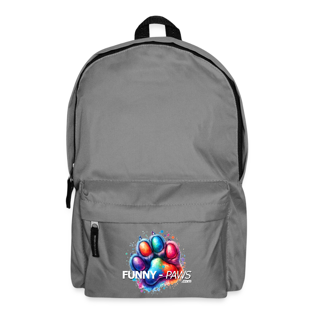 FUNNY PAWS - Rucksack - Mittelgrau