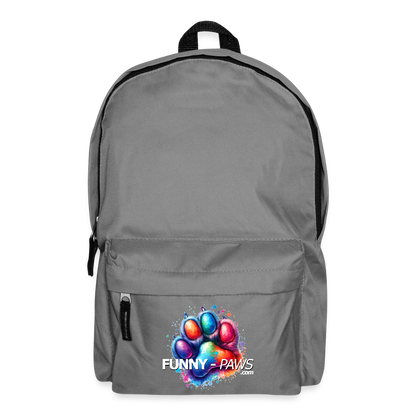 FUNNY PAWS - Rucksack - Mittelgrau