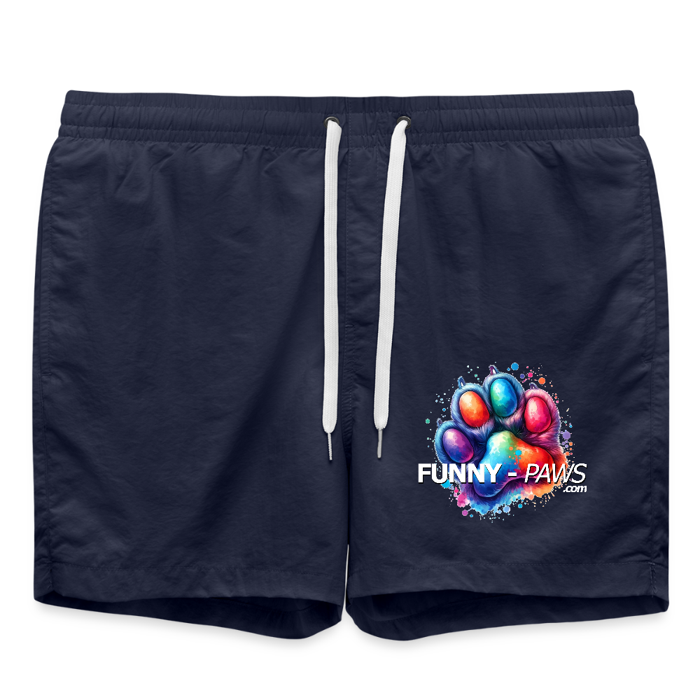 FUNNY PAWS - Badeshorts - French Navy