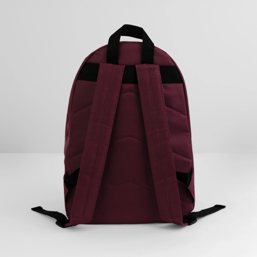 FUNNY PAWS - Rucksack - Burgunderrot
