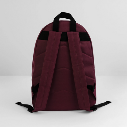 FUNNY PAWS - Rucksack - Burgunderrot