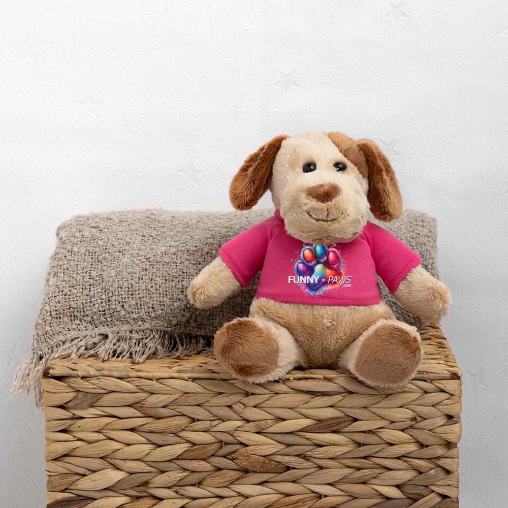 FUNNY PAWS - MiniFeet® Hund Helge - Pink
