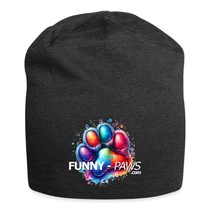 FUNNY PAWS - Jersey-Beanie - Anthrazit