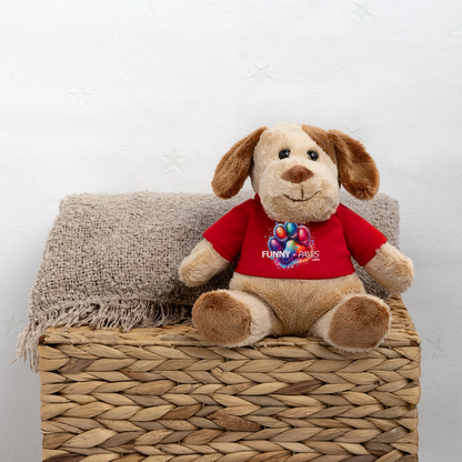 FUNNY PAWS - MiniFeet® Hund Helge - Rot