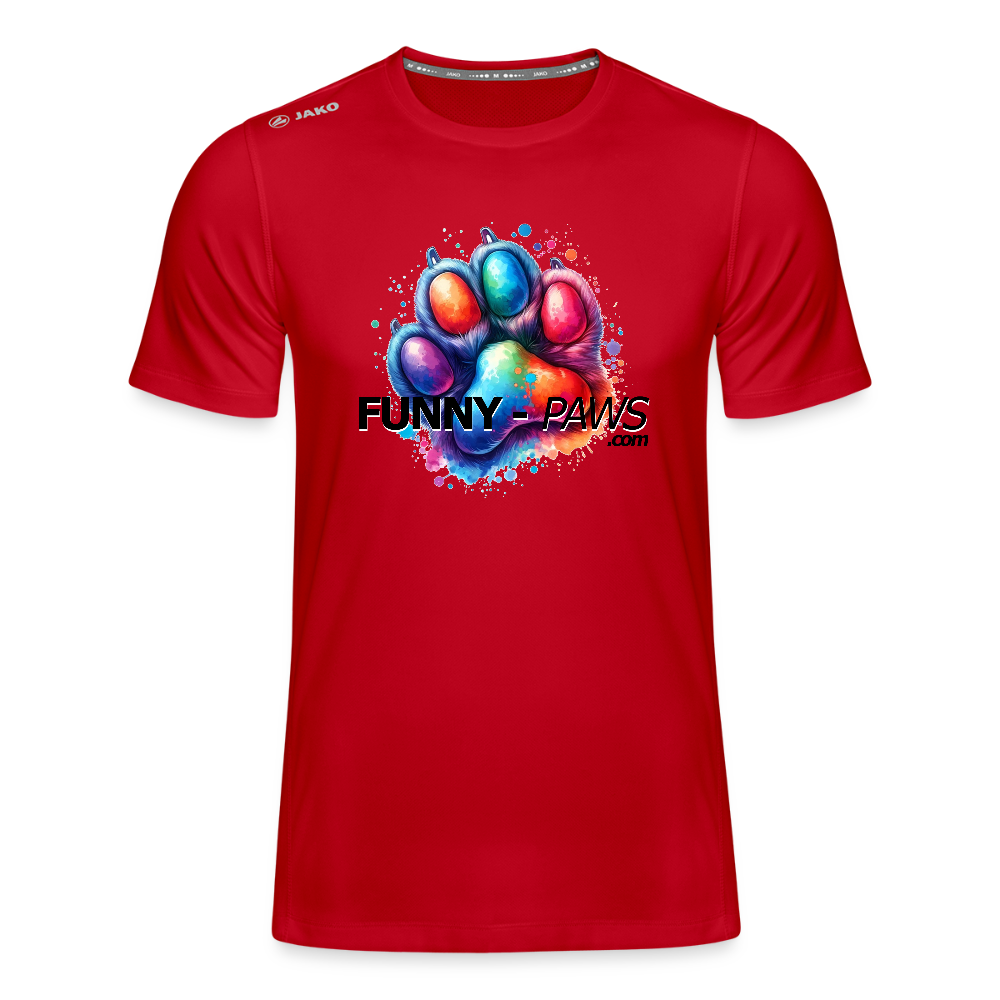 FUNNY PAWS - JAKO Männer T-Shirt Run 2.0 - Rot