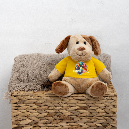 FUNNY PAWS - MiniFeet® Hund Helge - Sonnengelb