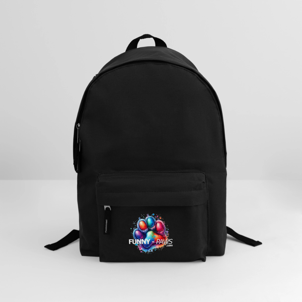 FUNNY PAWS - Rucksack - Schwarz