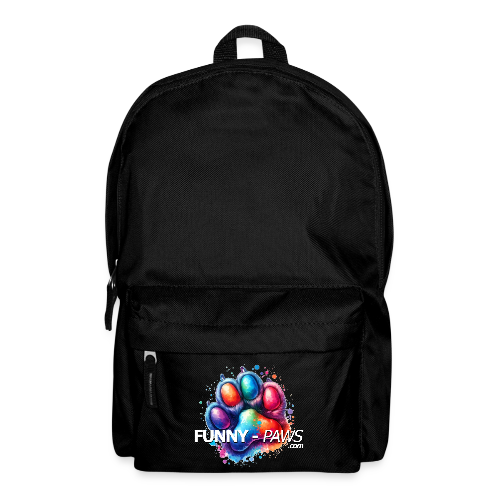 FUNNY PAWS - Rucksack - Schwarz