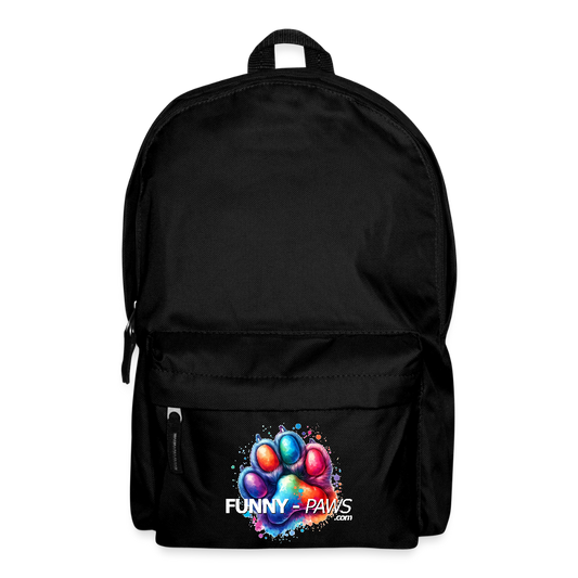 FUNNY PAWS - Rucksack - Schwarz