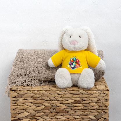 FUNNY PAWS - MiniFeet® RecycelHase® Creme - Sonnengelb