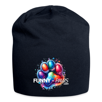 FUNNY PAWS - Jersey-Beanie - French Navy