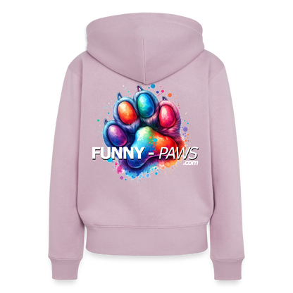 FUNNY PAWS - Women's Premium Hooded Jacket - Altrosa
