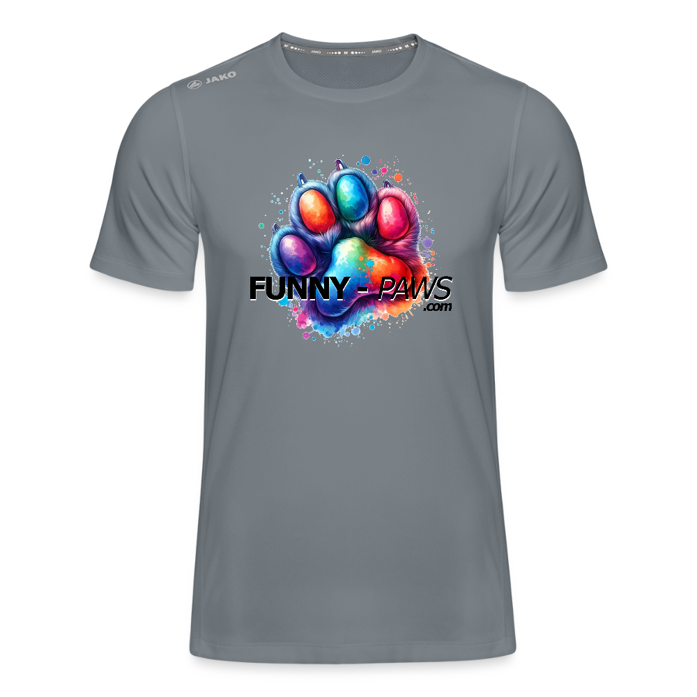 FUNNY PAWS - JAKO Männer T-Shirt Run 2.0 - Grau