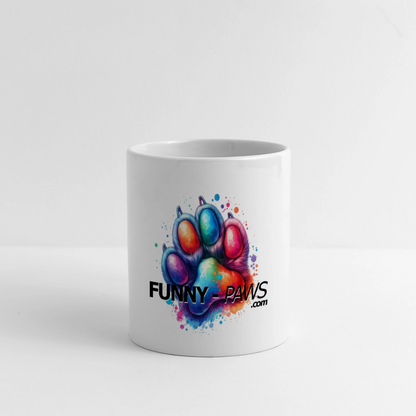 FUNNY PAWS - Panoramic Mug - Weiß