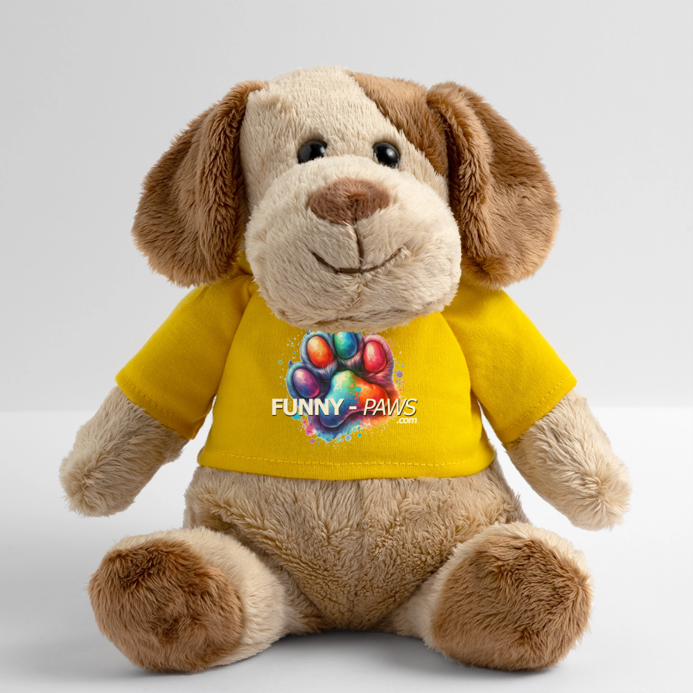 FUNNY PAWS - MiniFeet® Hund Helge - Sonnengelb