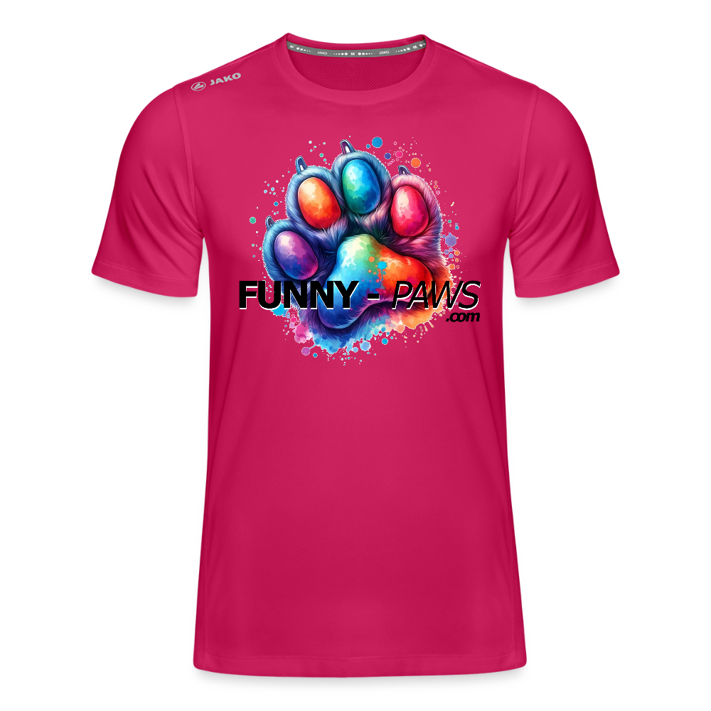FUNNY PAWS - JAKO Teenager T-Shirt Run 2.0 - dunkles Pink