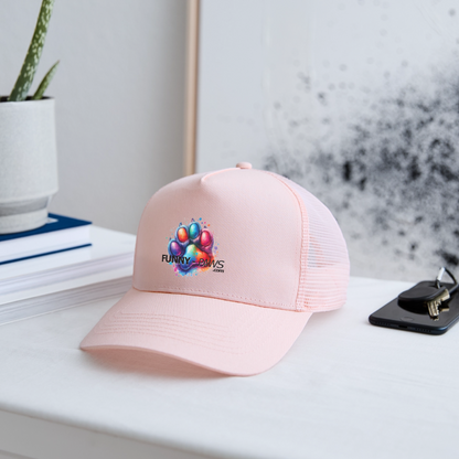 FUNNY PAWS - Trucker Cap - Hellrosa