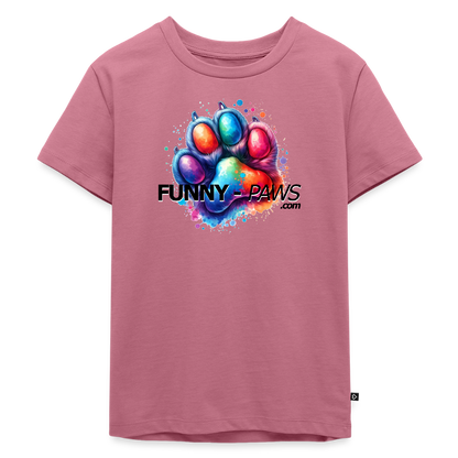 FUNNY PAWS - Kids' Premium T-Shirt - Mauve