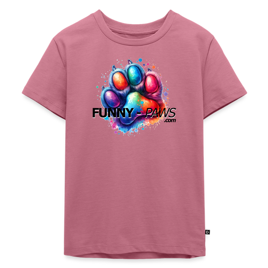 FUNNY PAWS - Kids' Premium T-Shirt - Mauve
