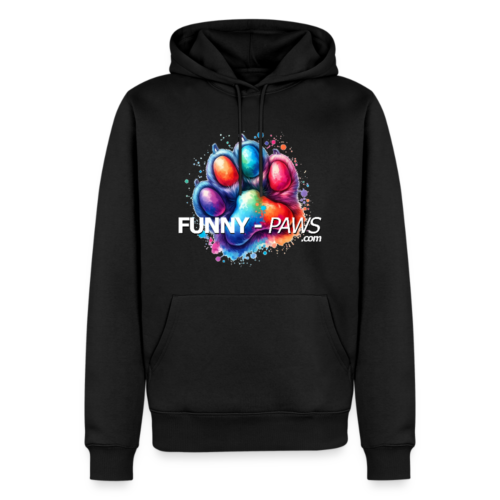 FUNNY PAWS - Men’s Premium Hoodie - Schwarz