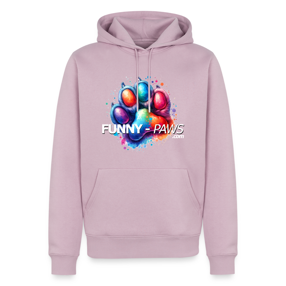 FUNNY PAWS - Men’s Premium Hoodie - Altrosa