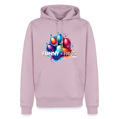 FUNNY PAWS - Men’s Premium Hoodie - Altrosa