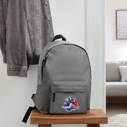 FUNNY PAWS - Rucksack - Mittelgrau