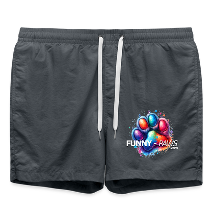 FUNNY PAWS - Badeshorts - Anthrazit