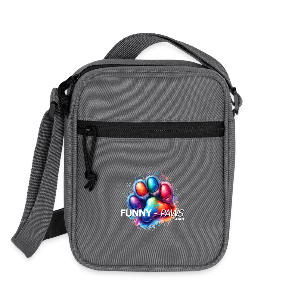 FUNNY PAWS -  Cross Bag - Anthrazit