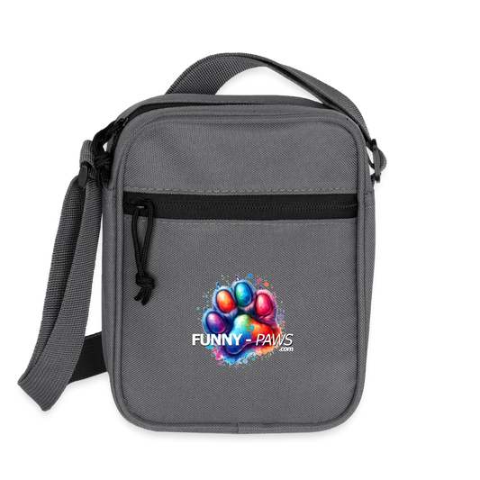 FUNNY PAWS -  Cross Bag - Anthrazit