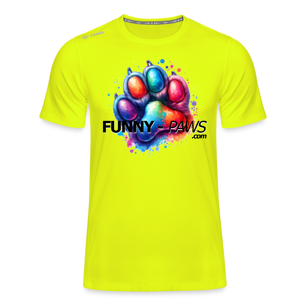 FUNNY PAWS - JAKO Teenager T-Shirt Run 2.0 - Neongelb
