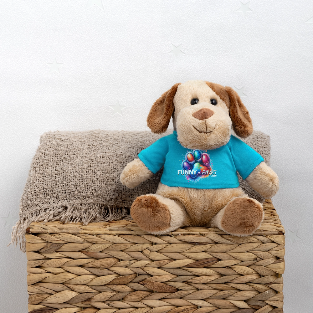 FUNNY PAWS - MiniFeet® Hund Helge - Atollblau
