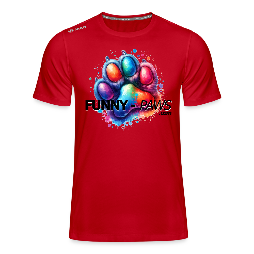 FUNNY PAWS - JAKO Teenager T-Shirt Run 2.0 - Rot