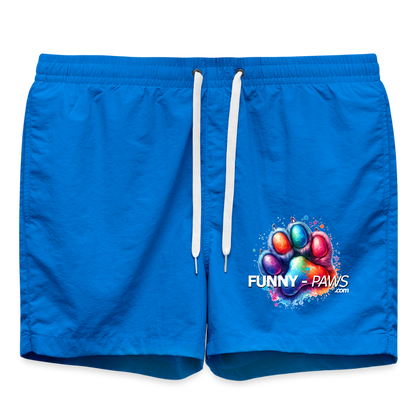 FUNNY PAWS - Badeshorts - Cobalt blue