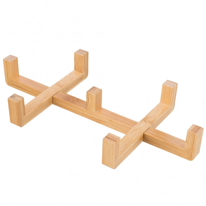 Napf-Set aus Keramik/Holz