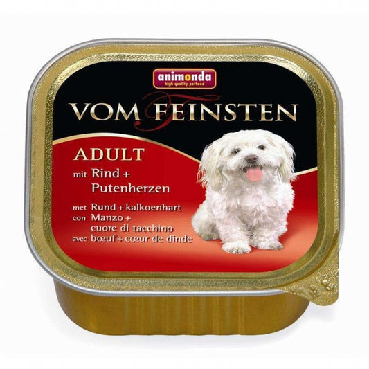Adult "Rind & Putenherzen" 150g - (VPE: 22 Stk.)