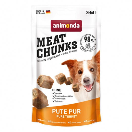 Meat Chunks "Pute pur" 60g - (VPE: 8 Stk.)