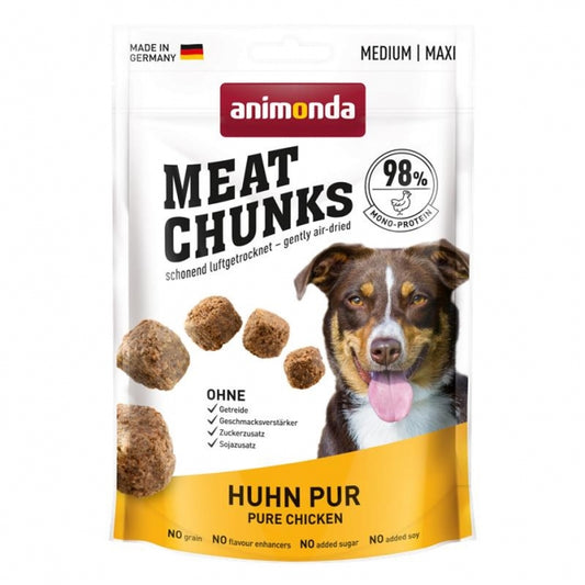 Meat Chunks "Huhn pur" 80g - (VPE: 6 Stk.)