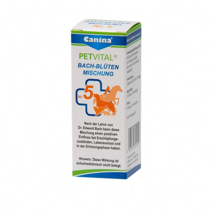 Petvital Bachblüten Nr. 5 - Erschöpfung 10g